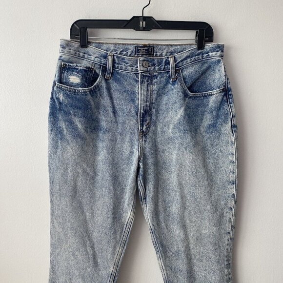 Abercrombie & Fitch Jeans‎ Mom High Rise Acid Wash - Picture 3 of 6
